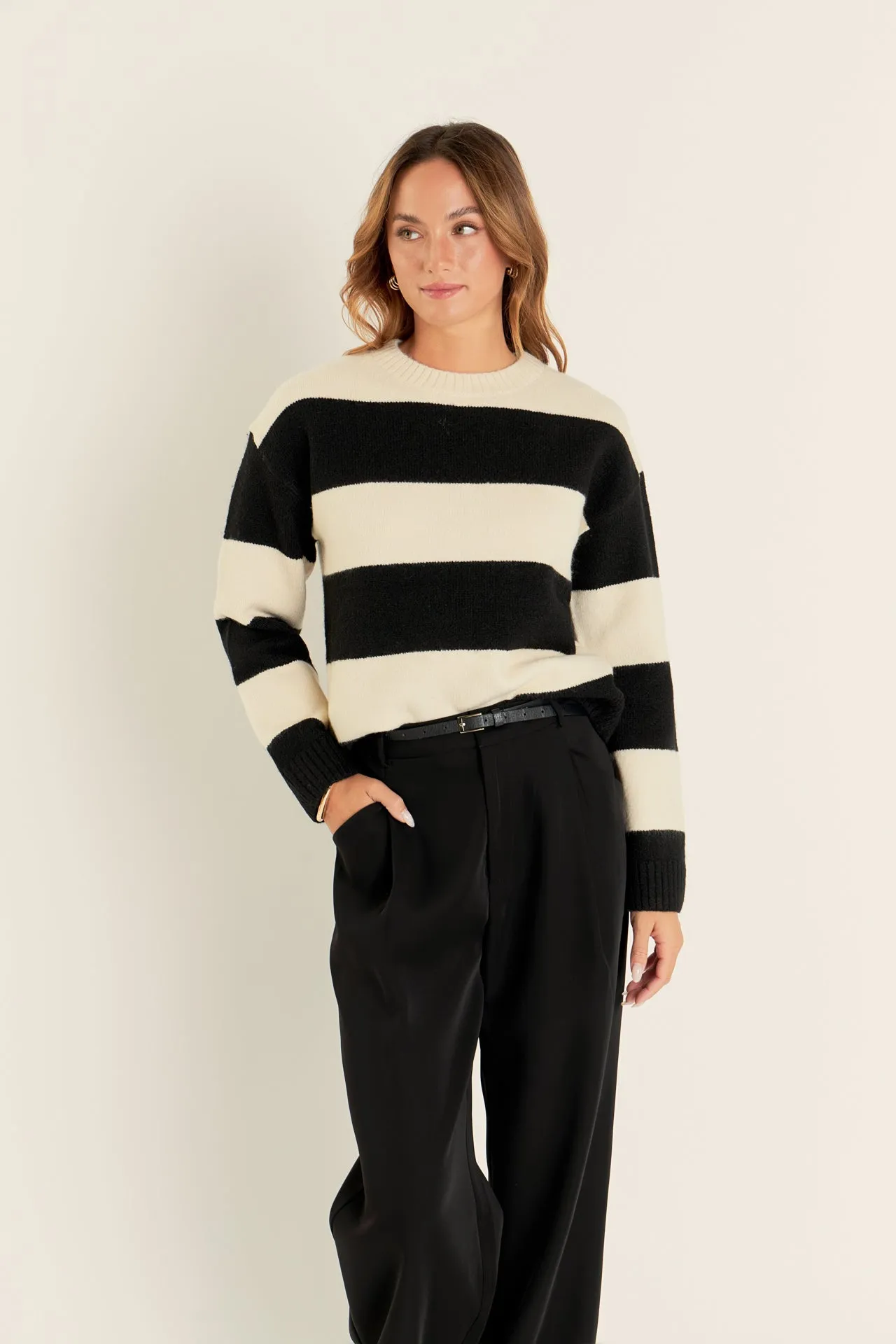 Bold Stripe Knit