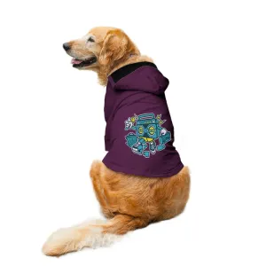 Boombox Dog Hoodie Jacket