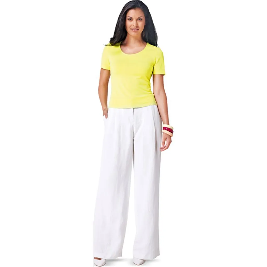 Burda B6820 Tops, Shirts, Blouses Sewing Pattern