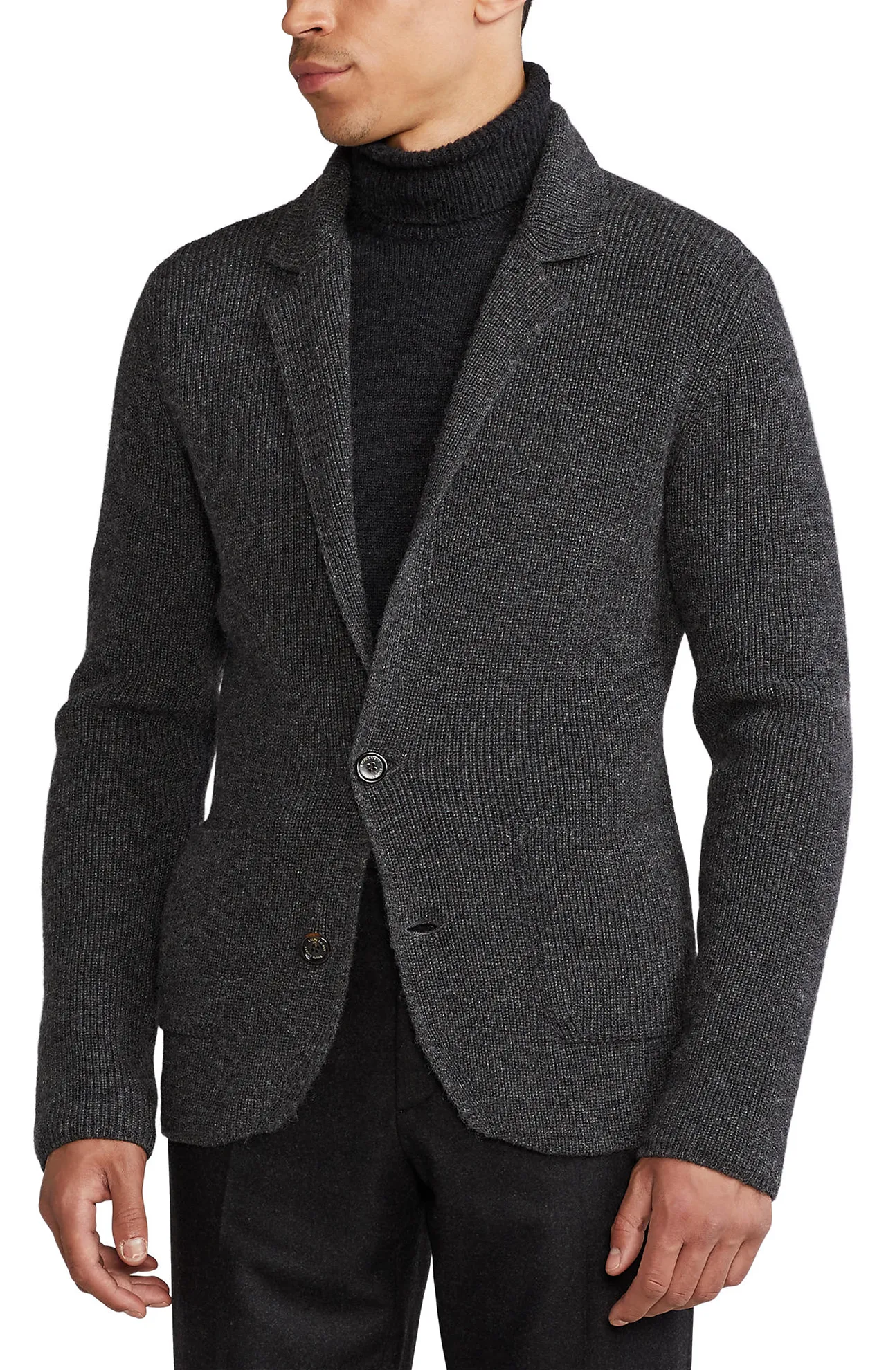 Cashmere Single Breasted Blazer