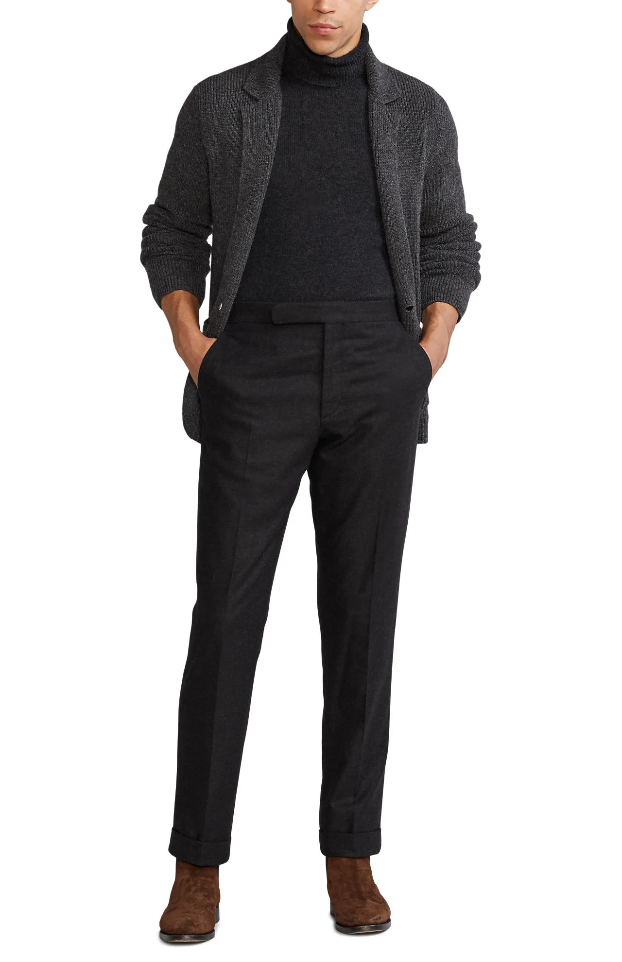 Cashmere Single Breasted Blazer