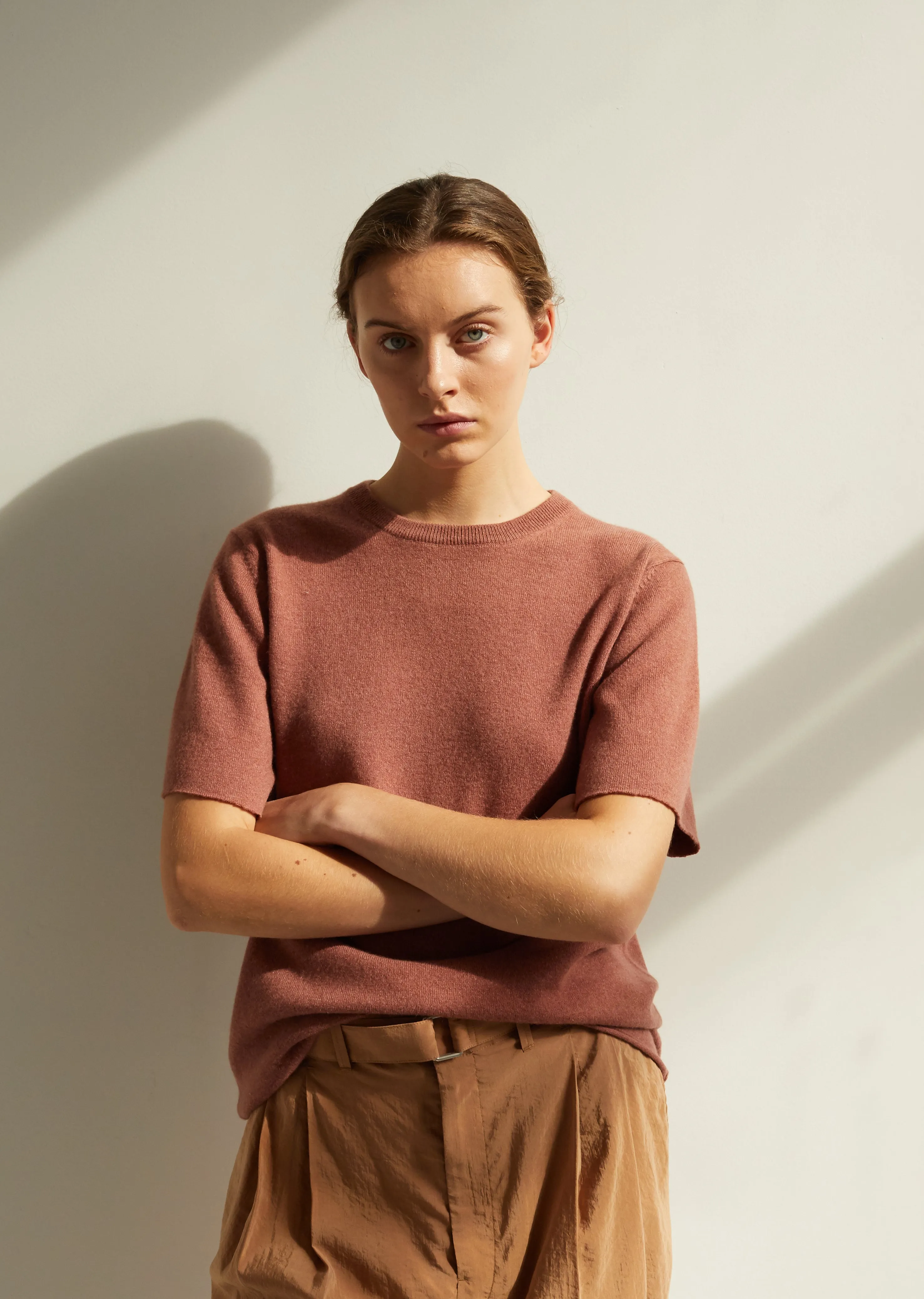 Cashmere Terra T Shirt Sweater
