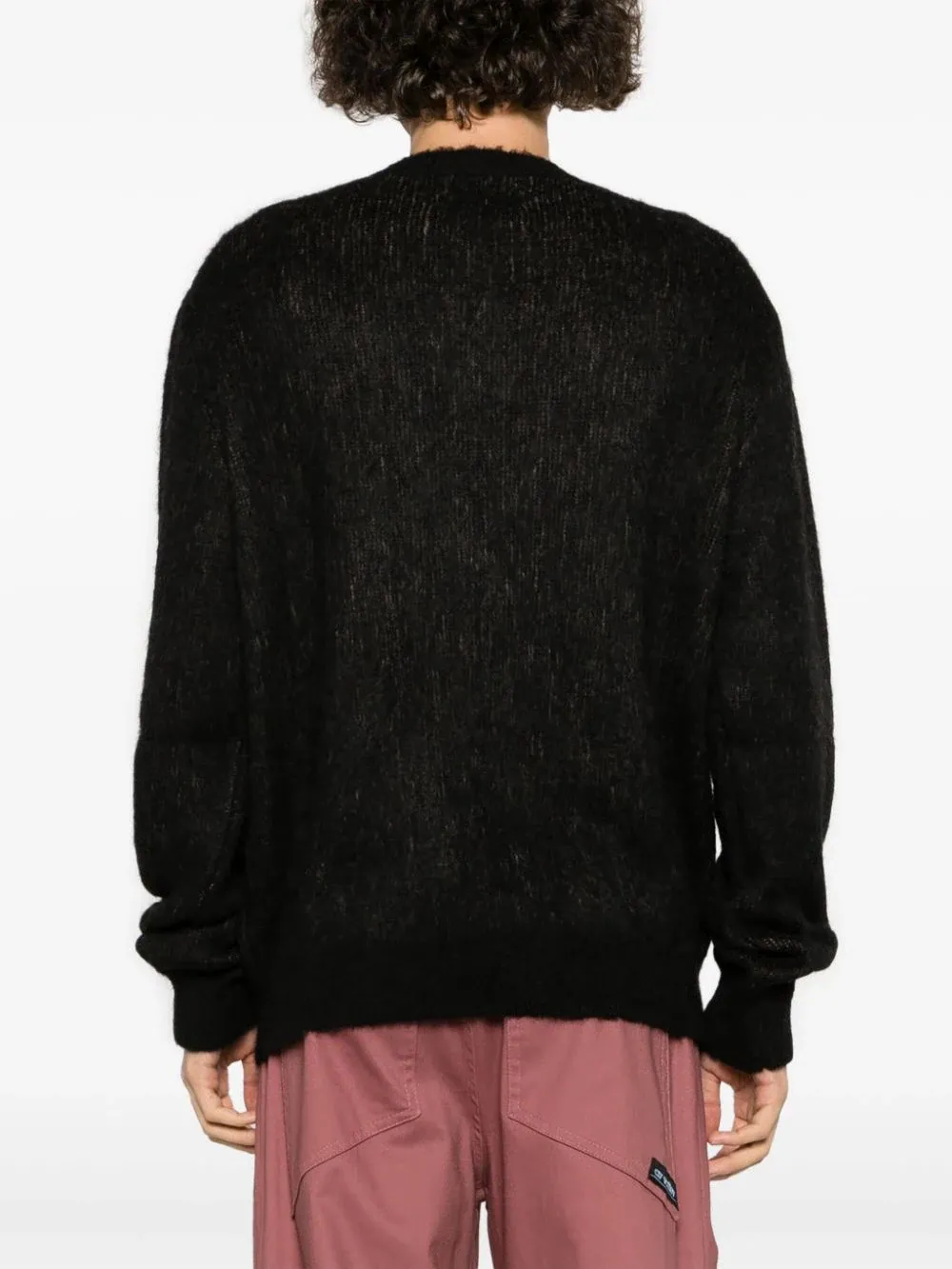 Mohair Record Wolf Crew Top