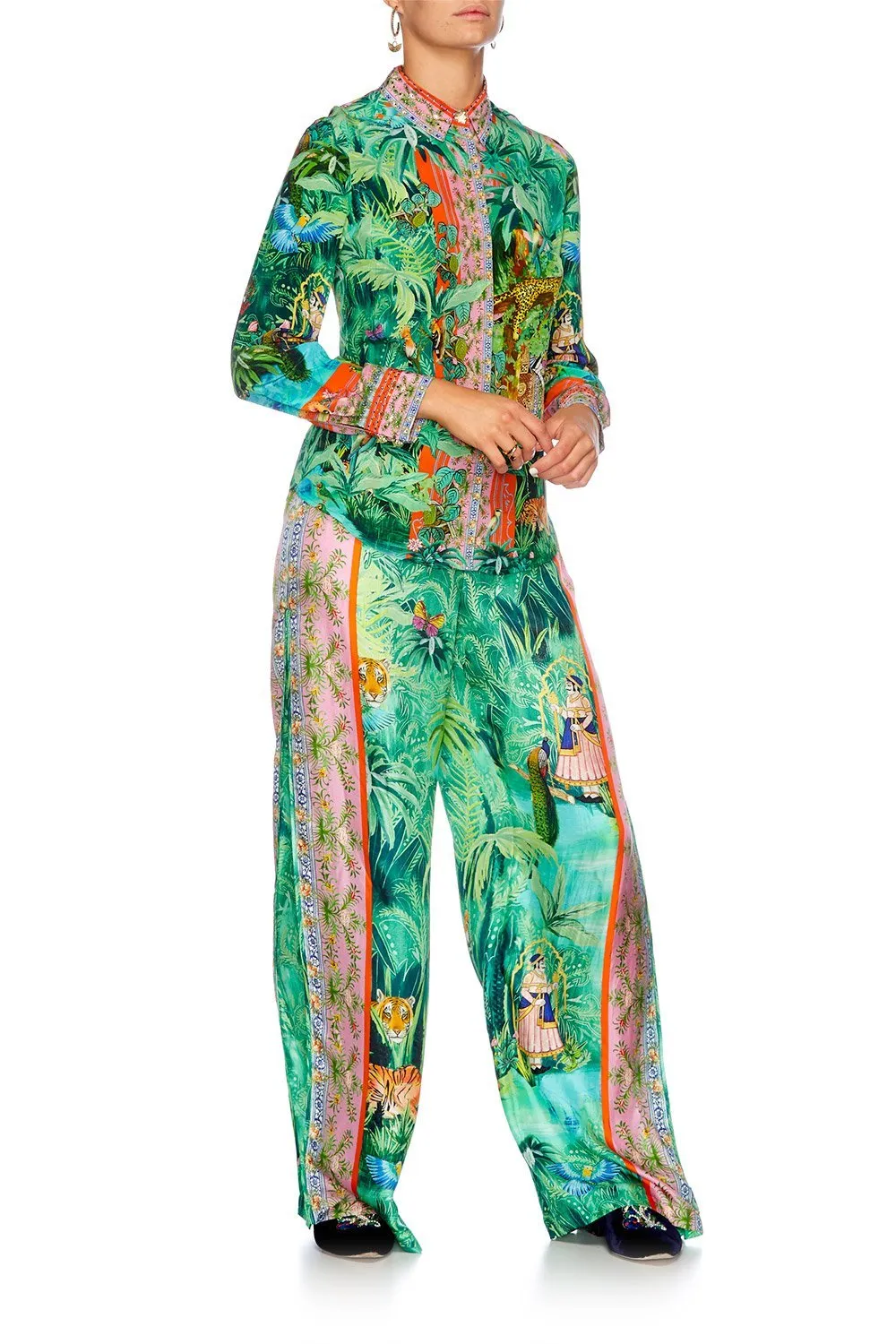 PANTS WITH SIDE SPLIT BENNYS BLESSING
