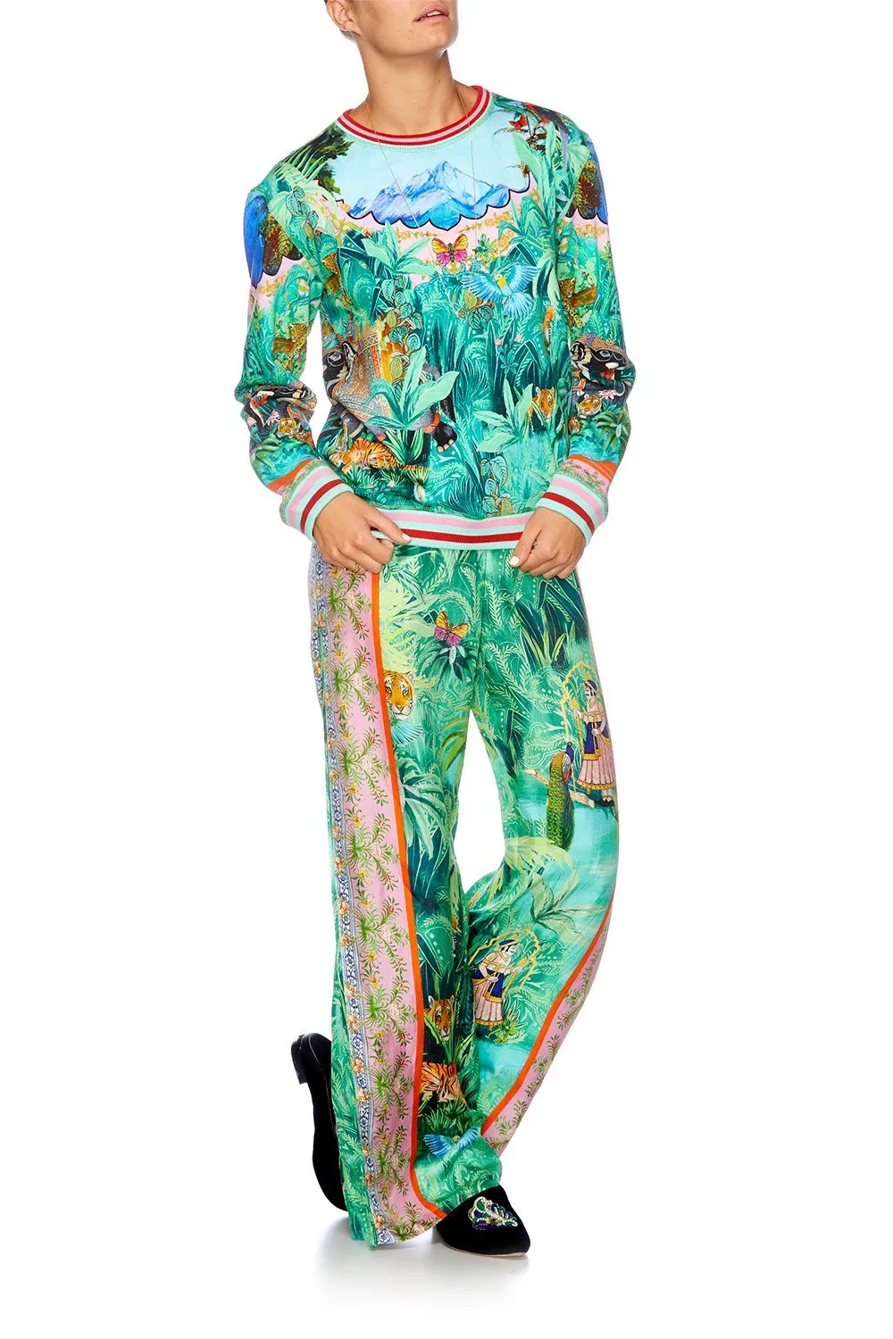 PANTS WITH SIDE SPLIT BENNYS BLESSING