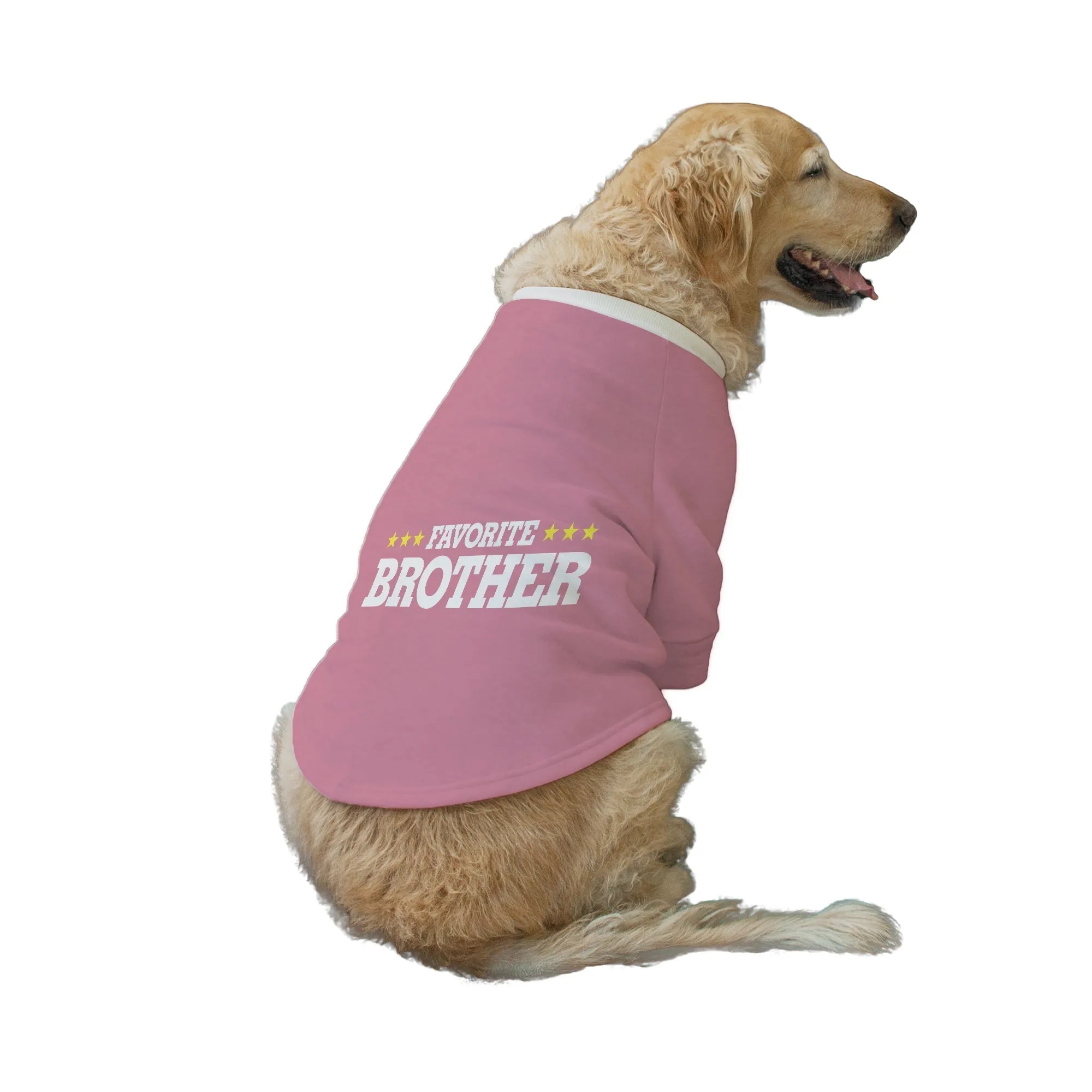 "Favourite Brother" Printed Dog Technical Jacket