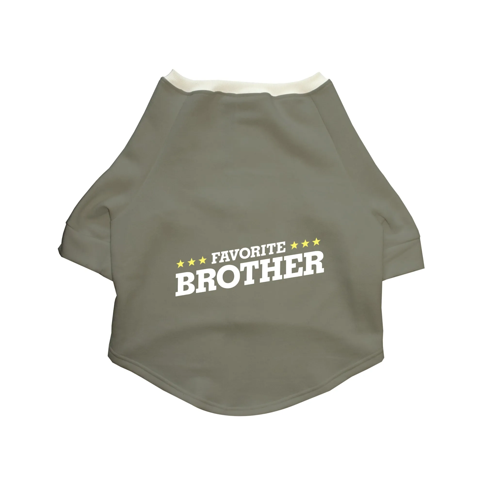 "Favourite Brother" Printed Dog Technical Jacket