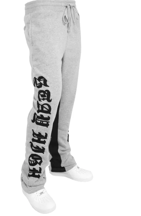 Rebel Mind - Fleece Stacked Stay High Paradise - Grey