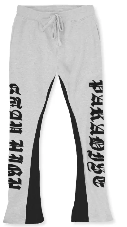 Rebel Mind - Fleece Stacked Stay High Paradise - Grey