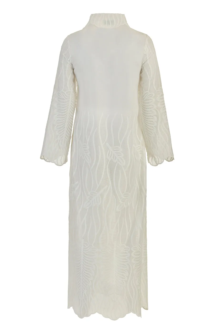 Recycled Alanis Kaftan - White