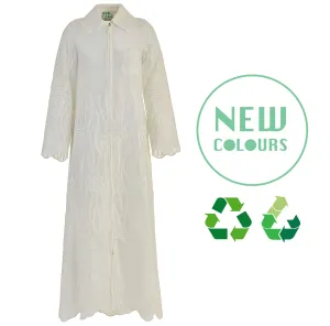 Recycled Alanis Kaftan - White
