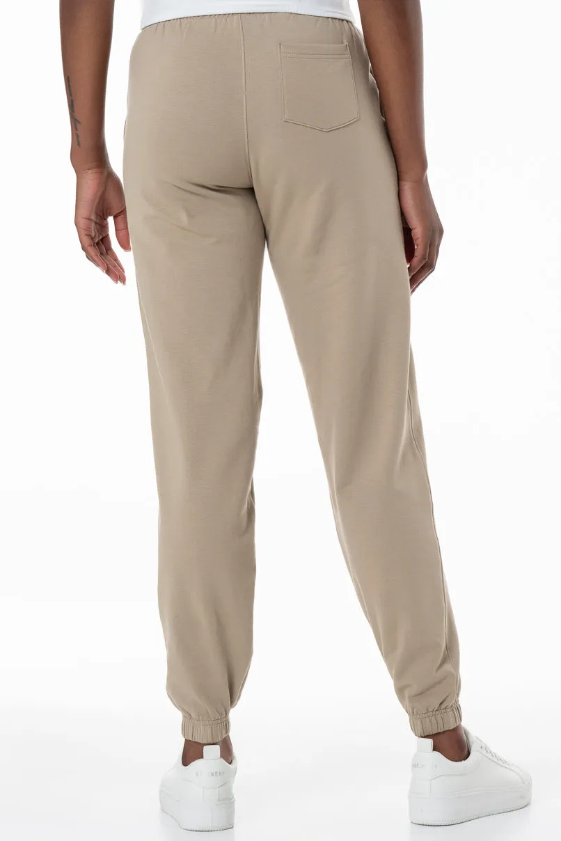 Relaxed Fit Trackpants _ 155859 _ Stone