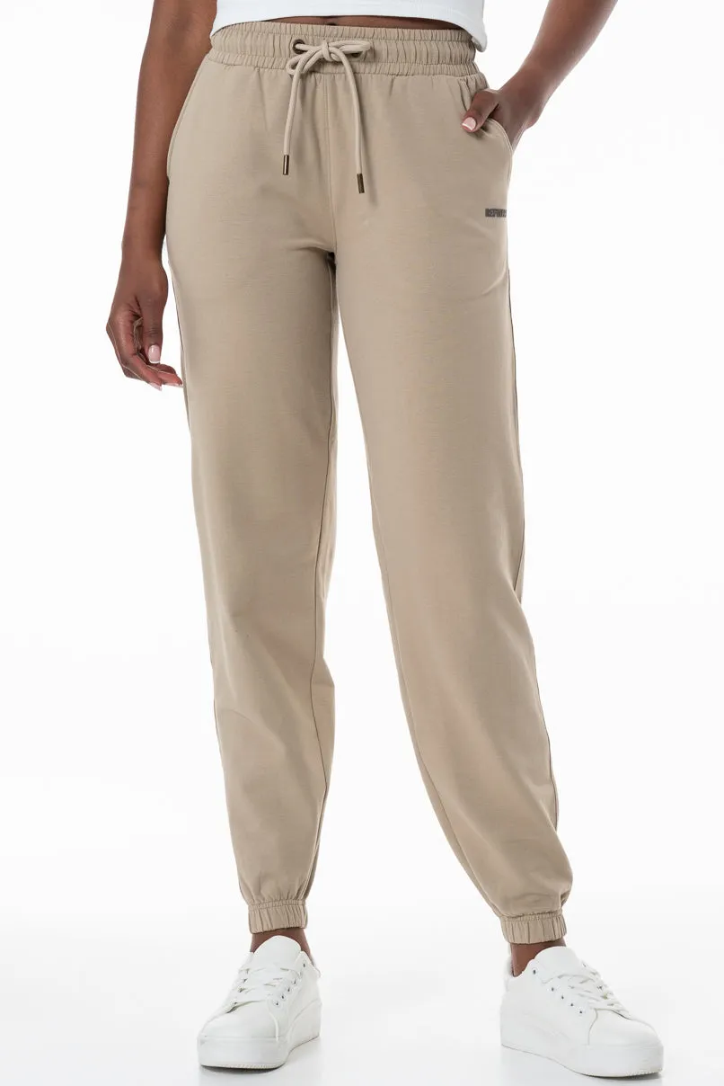 Relaxed Fit Trackpants _ 155859 _ Stone