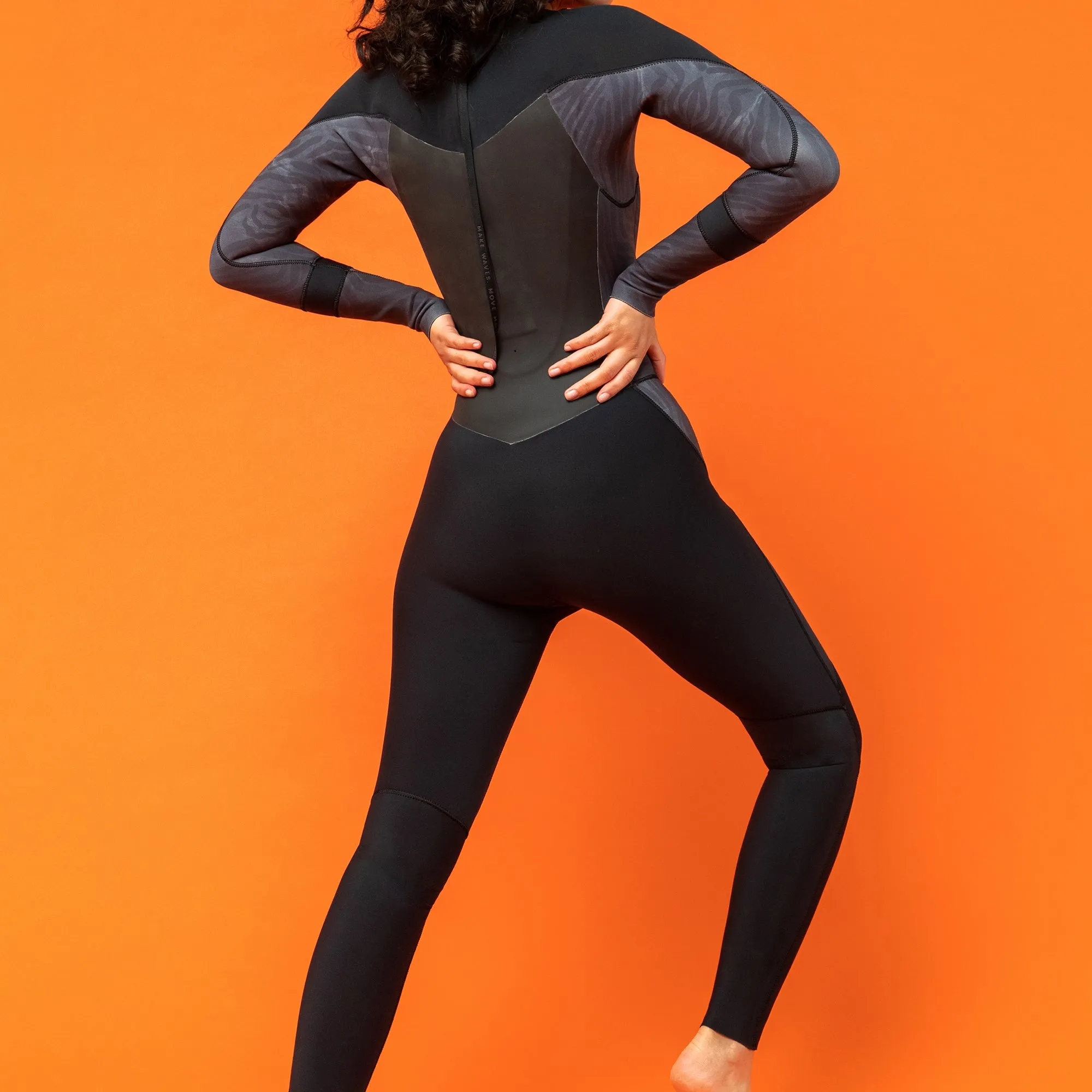 Roxy Women's Syncro 4/3 Back Zip Wetsuit