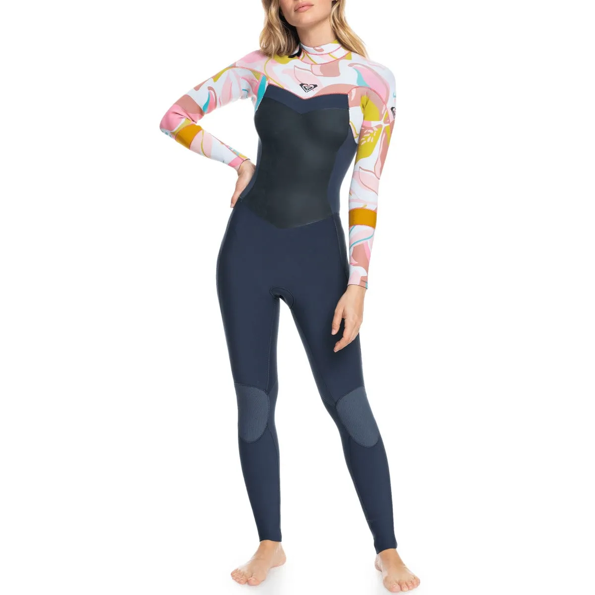 Roxy Women's Syncro 4/3 Back Zip Wetsuit