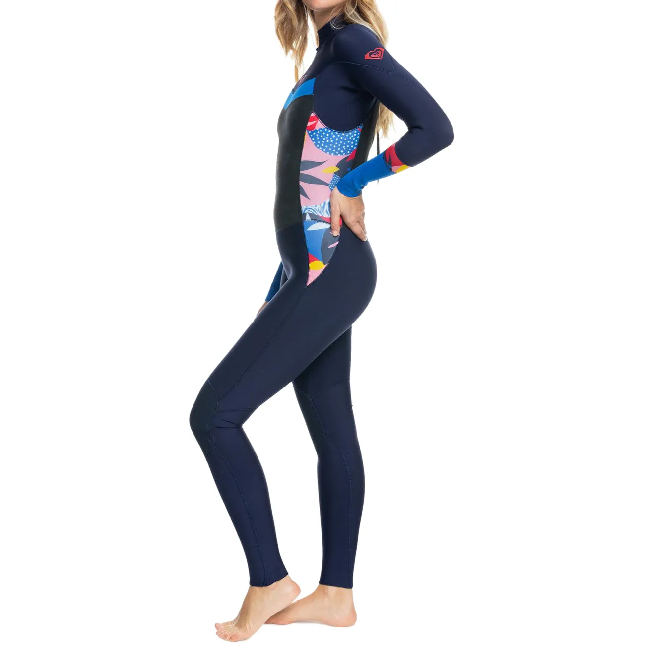 Roxy Women's Syncro 4/3 Back Zip Wetsuit