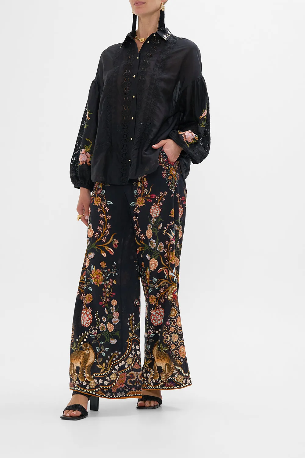 STRAIGHT LEG RELAXED TROUSER LOOM TO TOMB