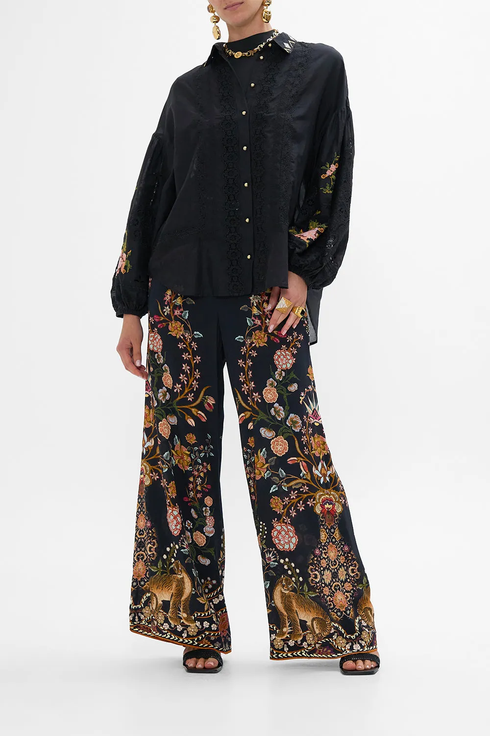 STRAIGHT LEG RELAXED TROUSER LOOM TO TOMB