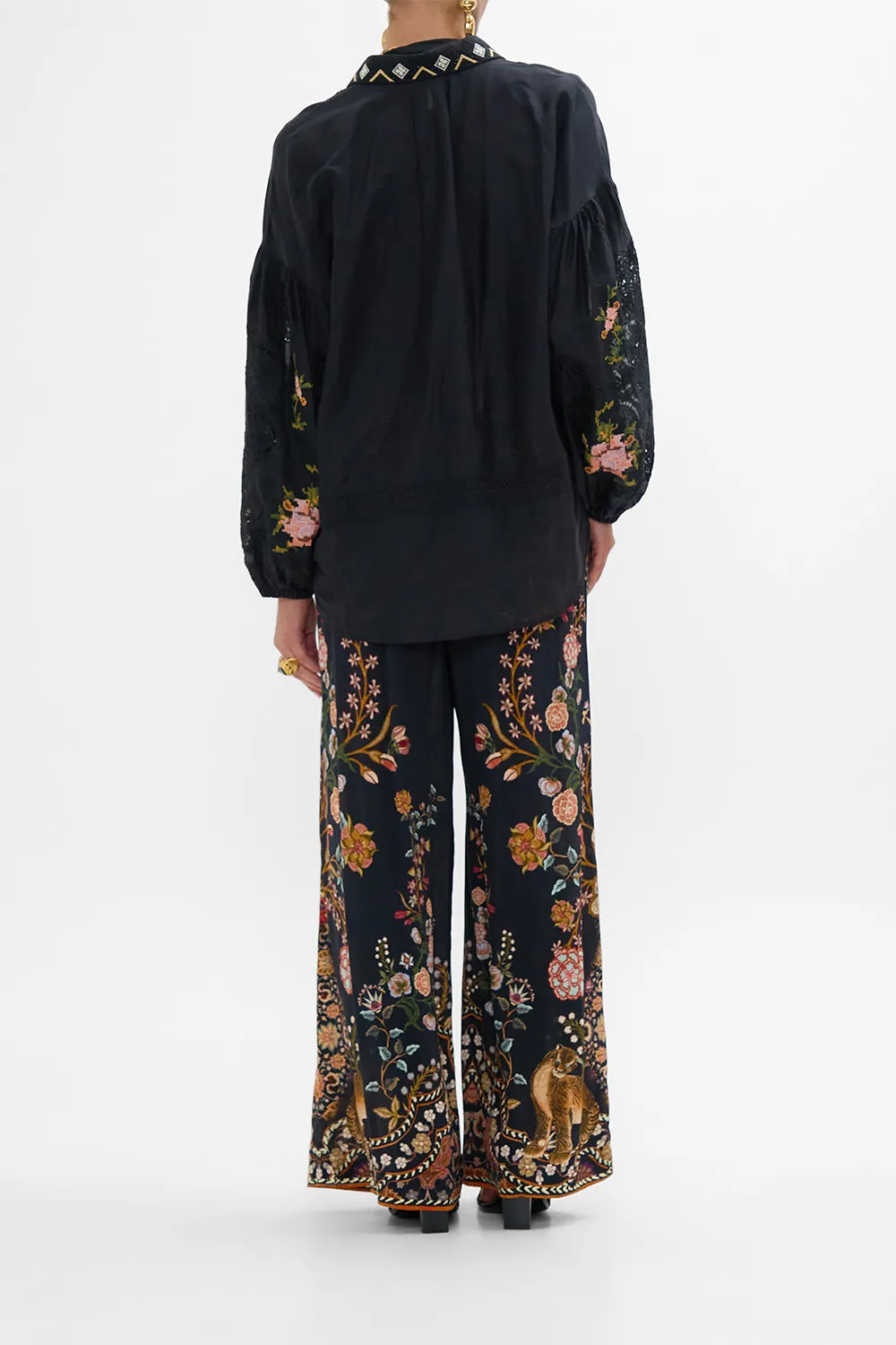 STRAIGHT LEG RELAXED TROUSER LOOM TO TOMB
