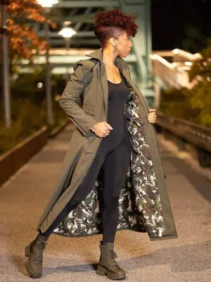 Take Command by Valish | Camo Lined Long Coat