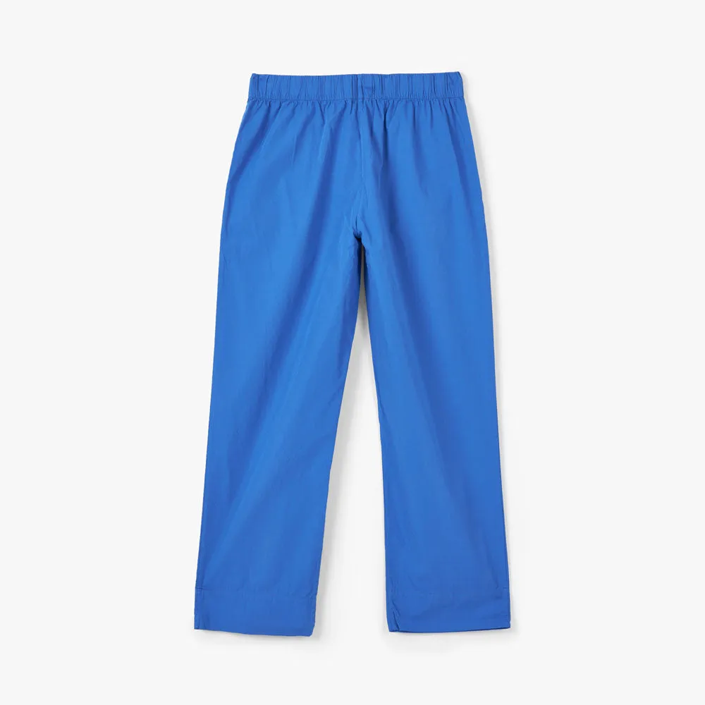 Tekla Poplin Pants / Royal Blue