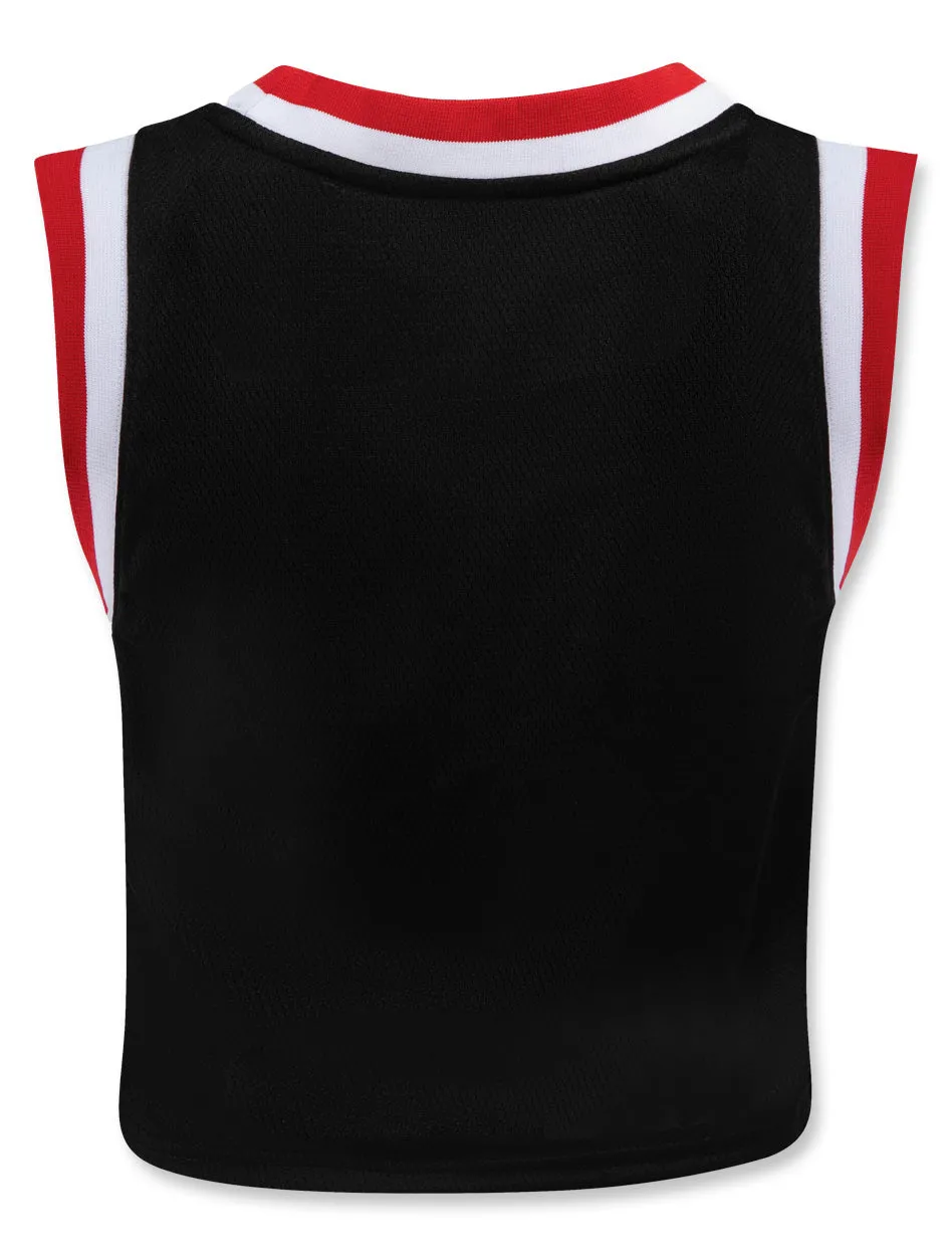 Texas Tech Hype & Vice Cropped Basketball Jersey