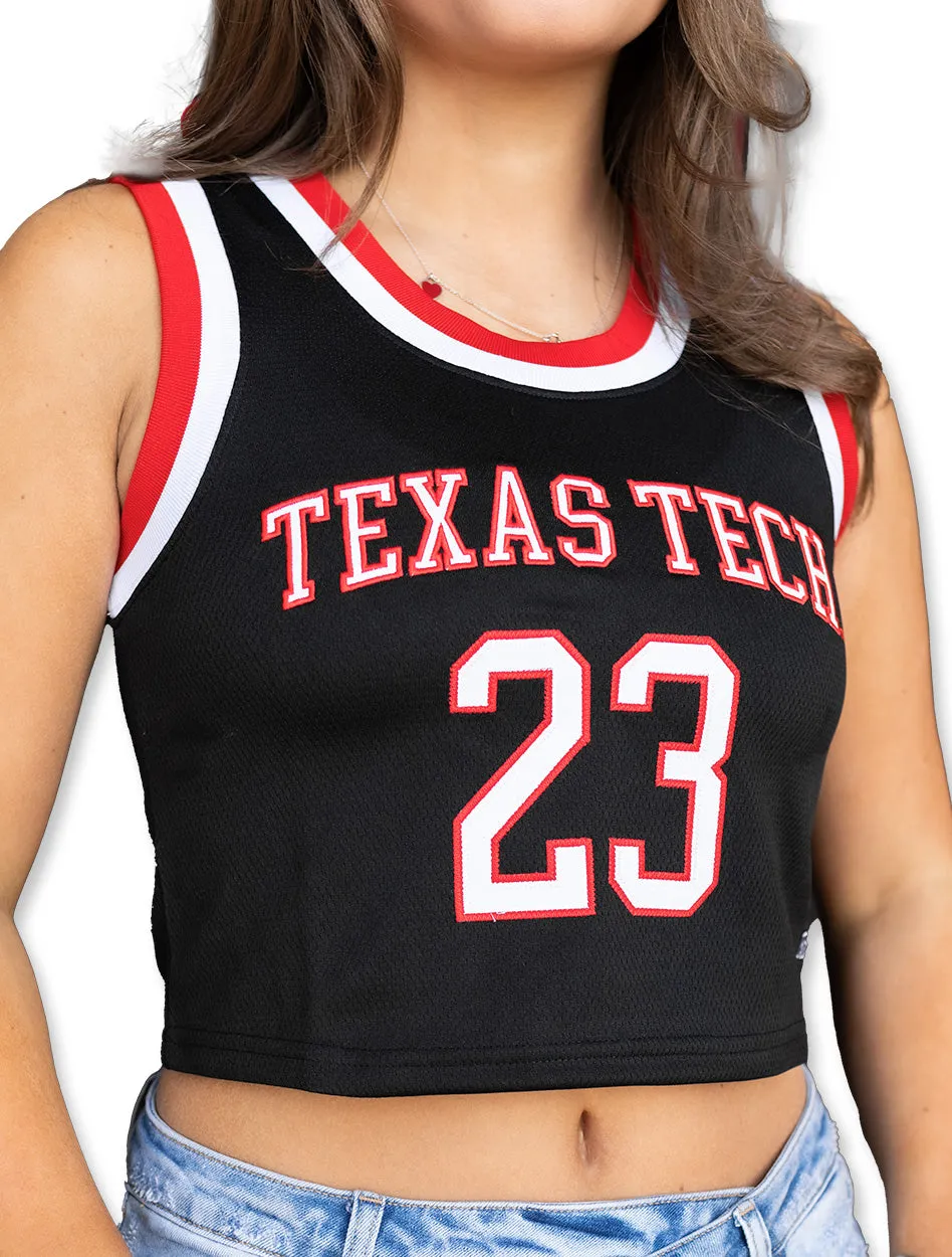 Texas Tech Hype & Vice Cropped Basketball Jersey