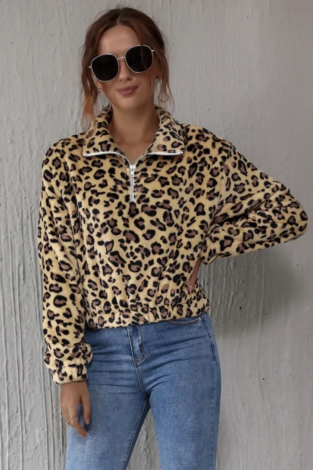 Thickened Warm Plush Blouse