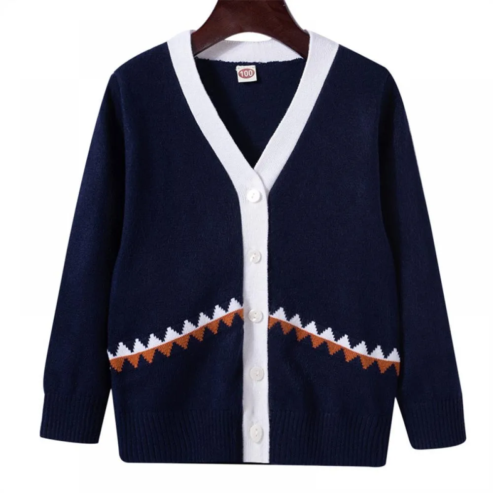 Unisex Boys Girls School Cardigan Baby Girl Wholesale