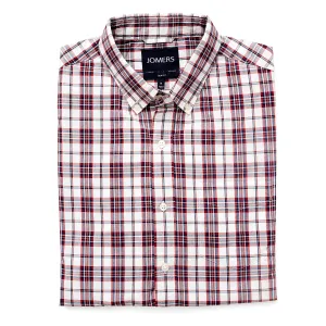 Washed Button Down Shirt - Thurton Plaid